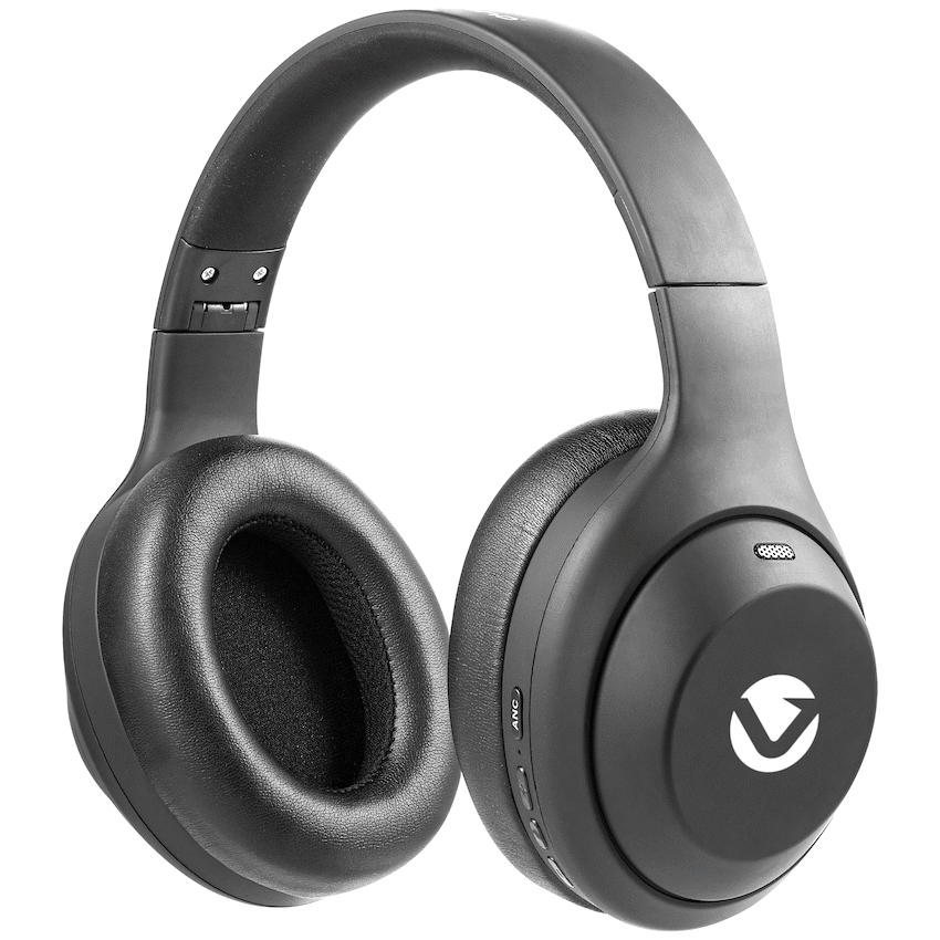 Volkano SoundSweeper Series Active Noise Cancelling bluetooth Headphones - Black