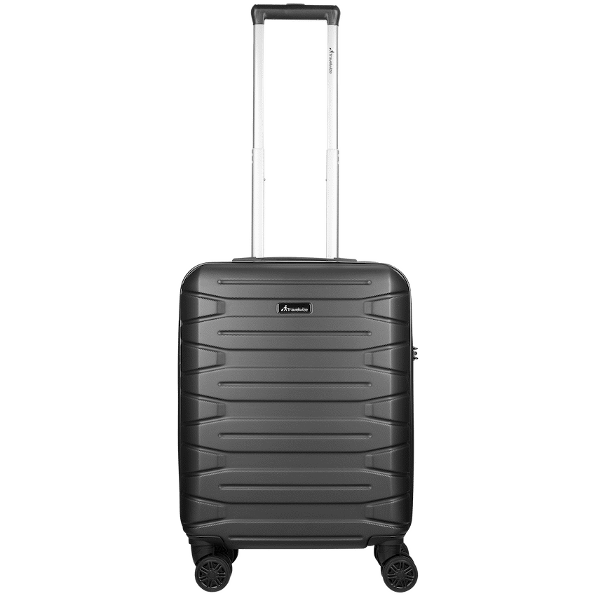 Travelwize Cabana ABS 4-Wheel Spinner 55cm Luggage - Black