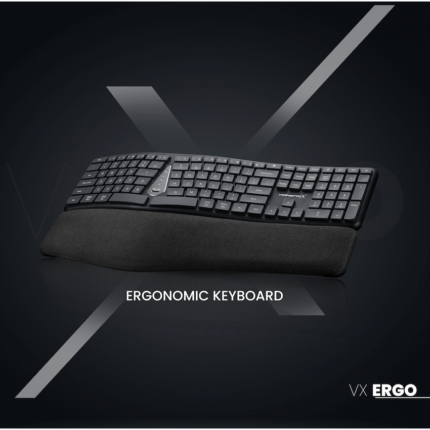 VolkanoX Ergo Bluetooth Wireless Keyboard