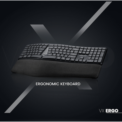 VolkanoX Ergo Bluetooth Wireless Keyboard