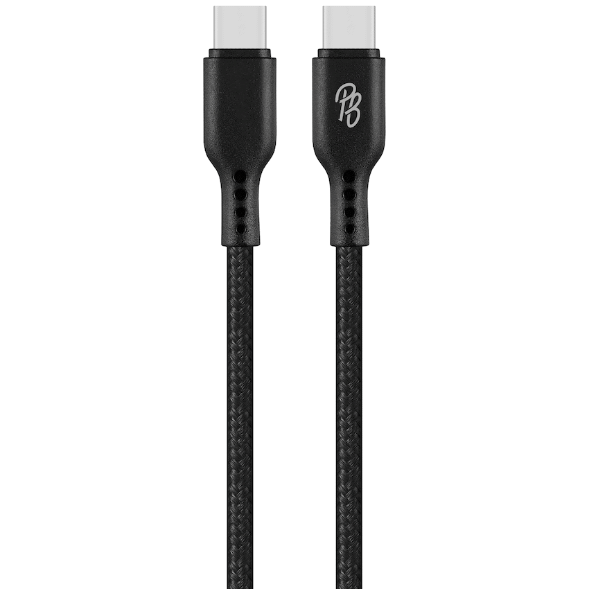 Pro Bass Chord Series 1.2m 30w Type-C to Type-C Braided - Black