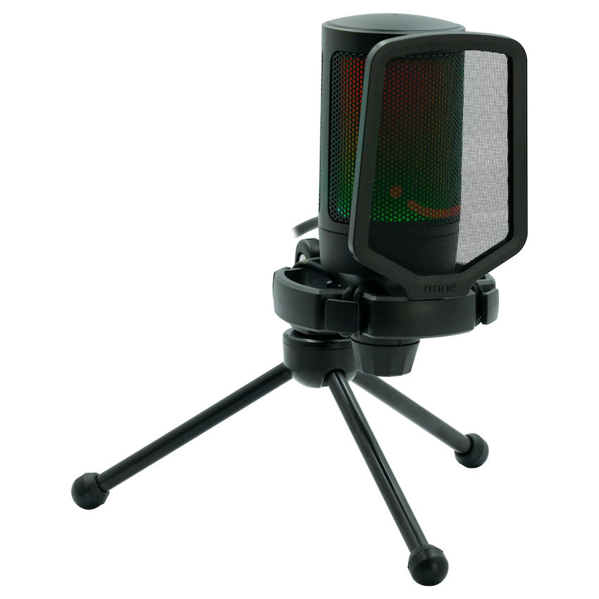 Fifine A6V Pro Microphone RGB, USB, Pop Filter, Gain Control