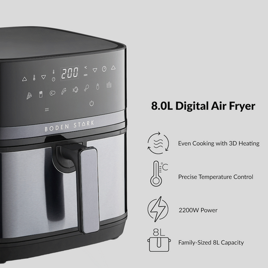 Boden Stark 8.0l Digital Air Fryer