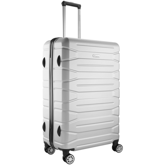 Travelwize Cabana ABS 4-Wheel Spinner 75cm Luggage - Platinum