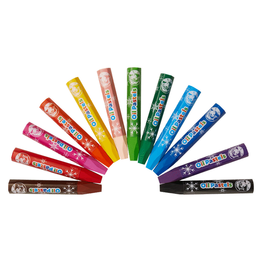 Frozen 12 Oil Pastels Multi