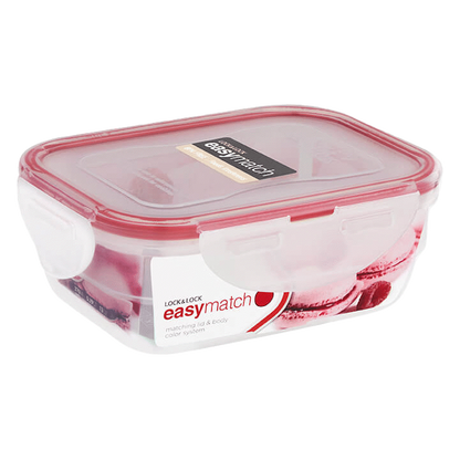 LocknLock Easy Match rect 370ml ( Order in Qty of 4)