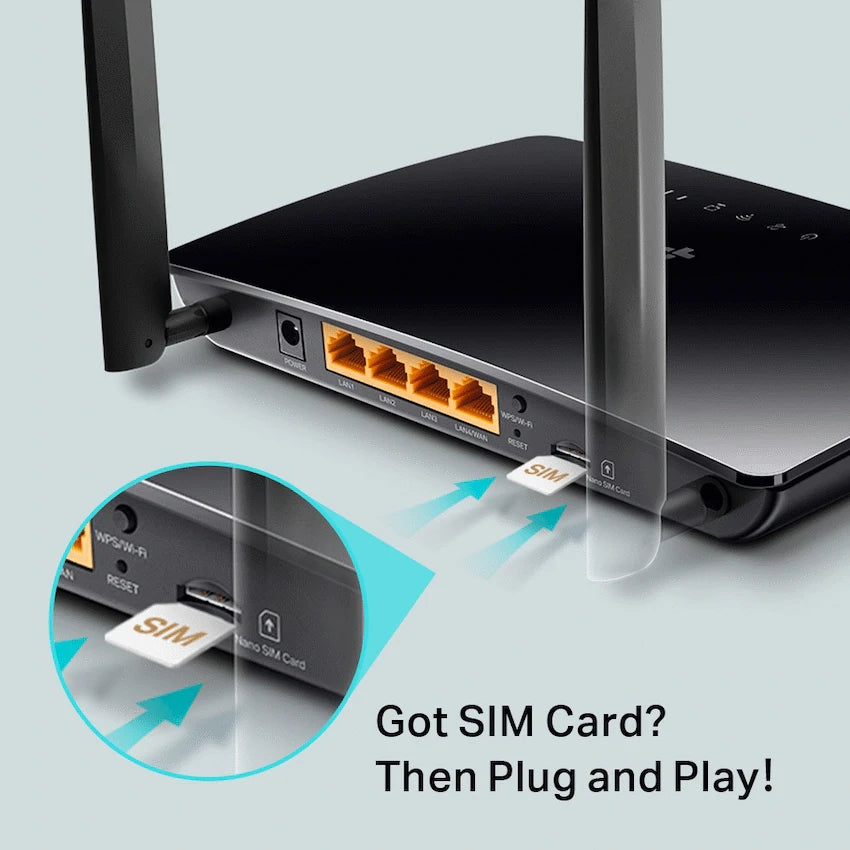 Archer MR202 AC750 Wireless Dual-Band 4G LTE Router