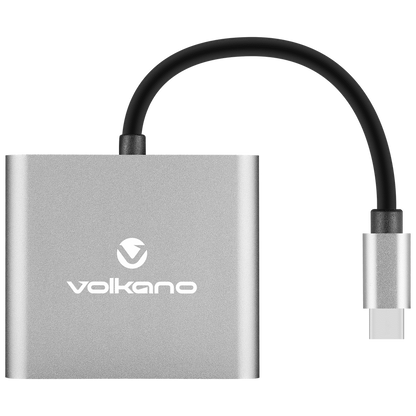 Volkano Expand series 3-in-1 Type-C Hub