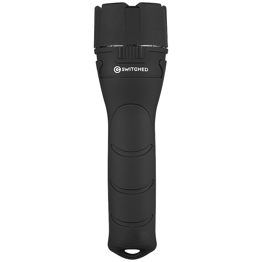 Switched 65 Lumen Flashlight - Black