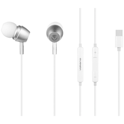 Volkano Prism 3 Series Type-C Earphone - White