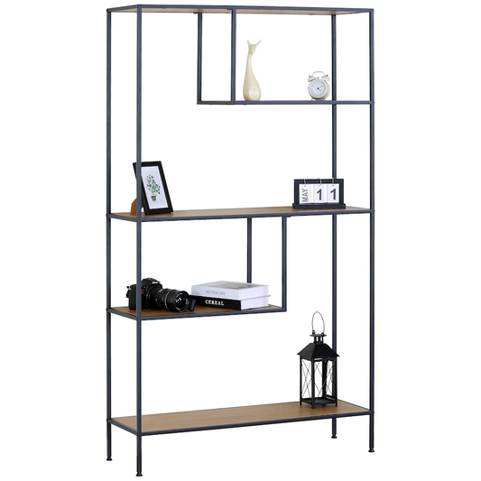Everfurn Felix Bookshelf - Oak