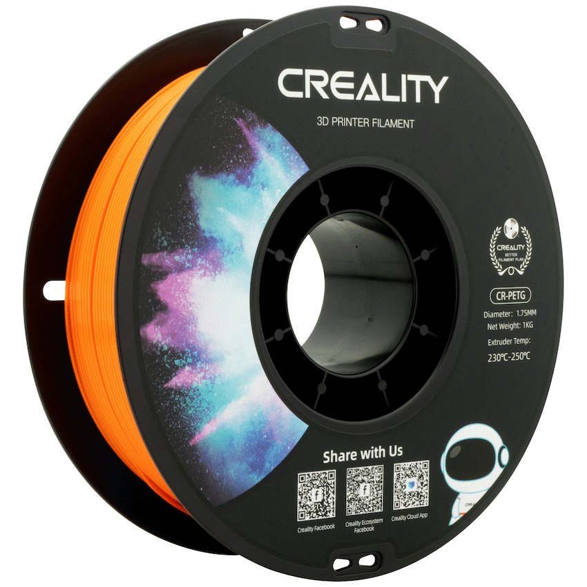 Creality PETG Filament - Orange - 1kg