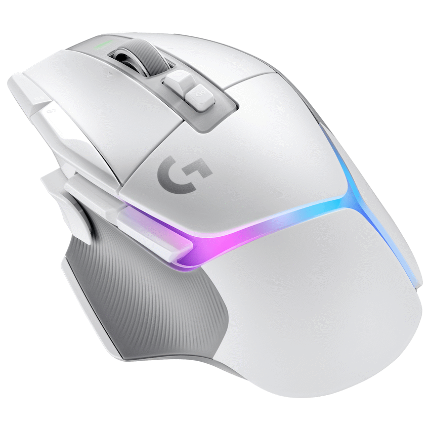 Logitech(R) G502 X Plus Wireless Gaming Mouse - White
