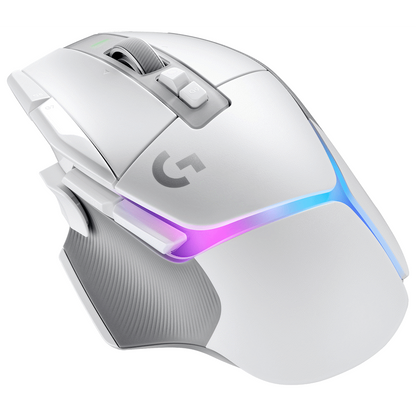 Logitech(R) G502 X Plus Wireless Gaming Mouse - White