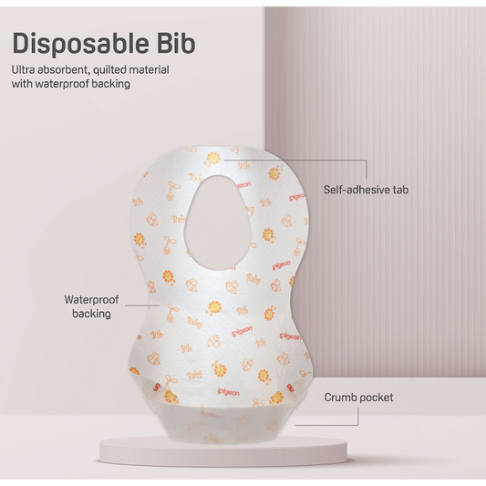 Pigeon - Disposable Baby Bibs 20's