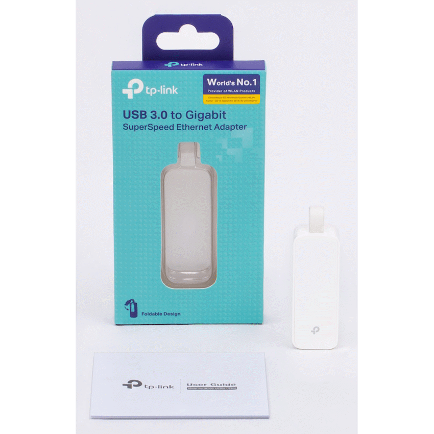 TP-Link UE300 USB 3.0 to Gigabit Ethernet Network Adapter (1 USB 3.0 Connector)
