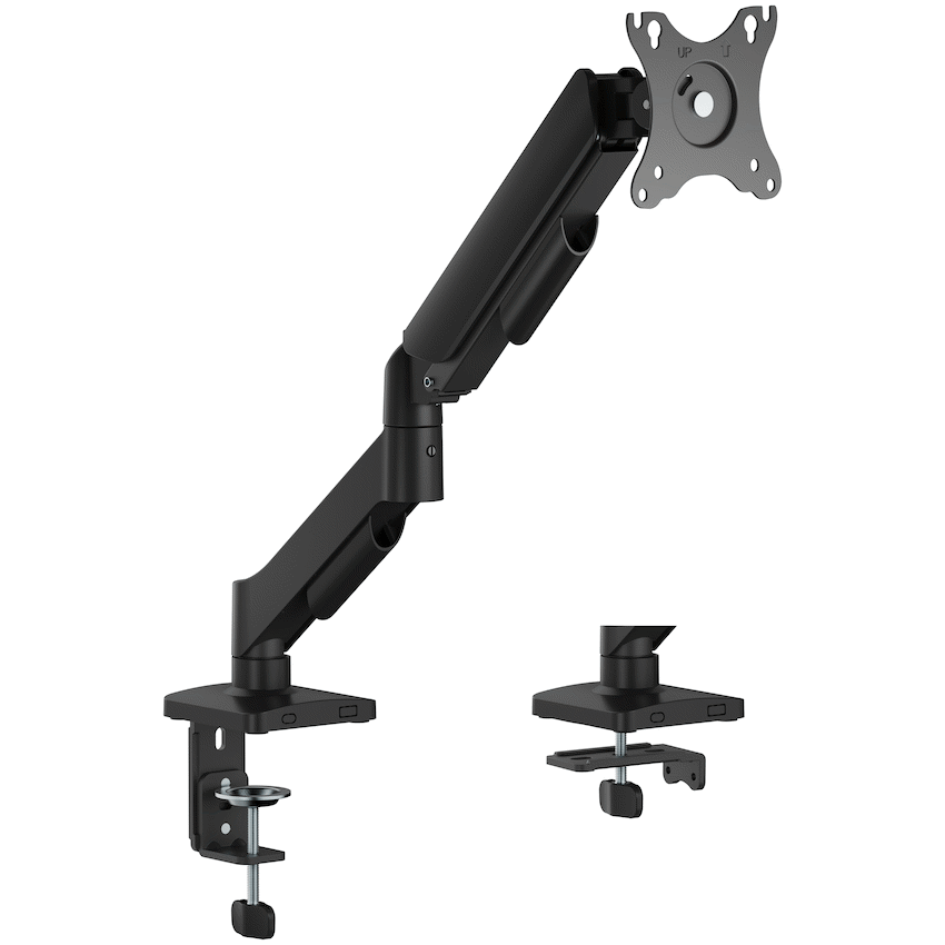 Volkano Steel Series Full Motion Single Monitor Desk Mount 17" - 32"