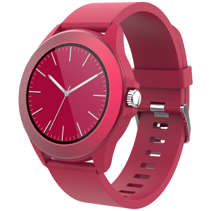 Volkano Splash Series Round Smartwatch - Red