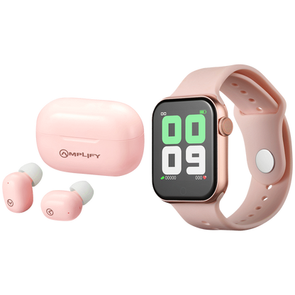 Amplify TWS Pods + Fitness Watch - Gold