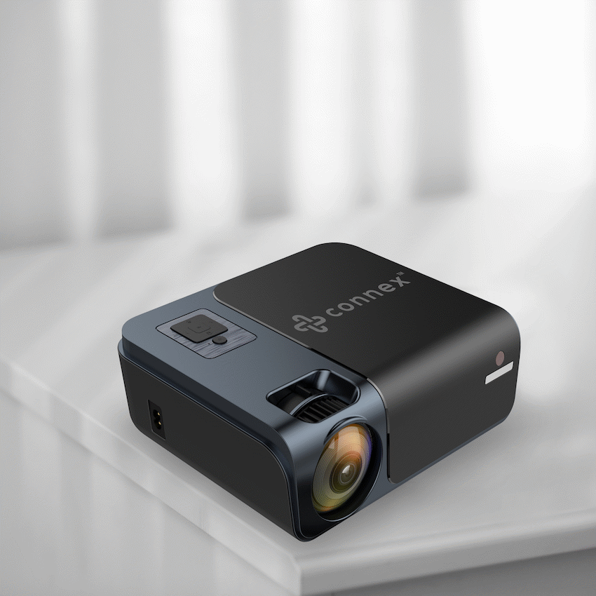 Connex Lumen series 1080P Projector with WIFI - Black