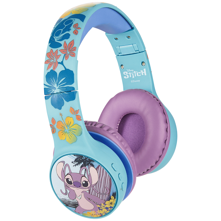 Disney Stitch Bluetooth Padded Headphones with dB Switch Function