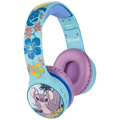 Disney Stitch Bluetooth Padded Headphones with dB Switch Function