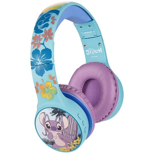 Disney Stitch Bluetooth Padded Headphones with dB Switch Function