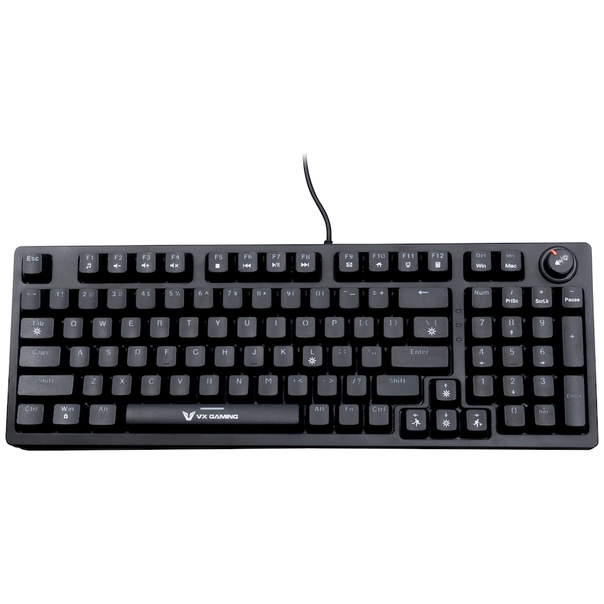 VX Gaming Warborn RGB TKL Mechanical Keyboard