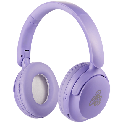 Pro Bass Pixel Bluetooth Wireless Headphones - Purple