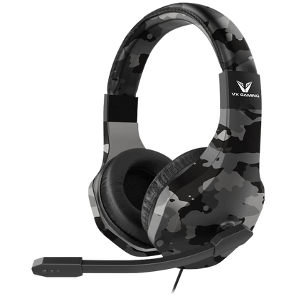 VX Gaming Camo Series 6-in-1 Gaming Headphone for PS3/PS4/XB1/PC and Mobile