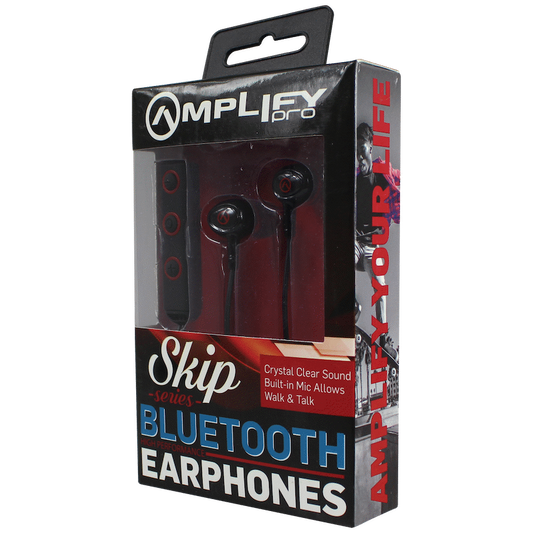 Amplify Skip series Bluetooth earphones Black/red