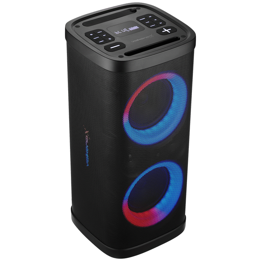 VolkanoX VXP300 Dual 6.5" Party Speaker - Black
