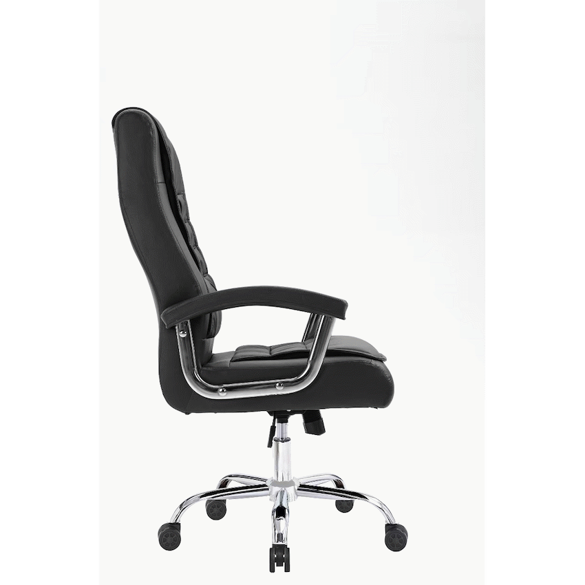 Everfurn Louis High Back Office Chair - Black