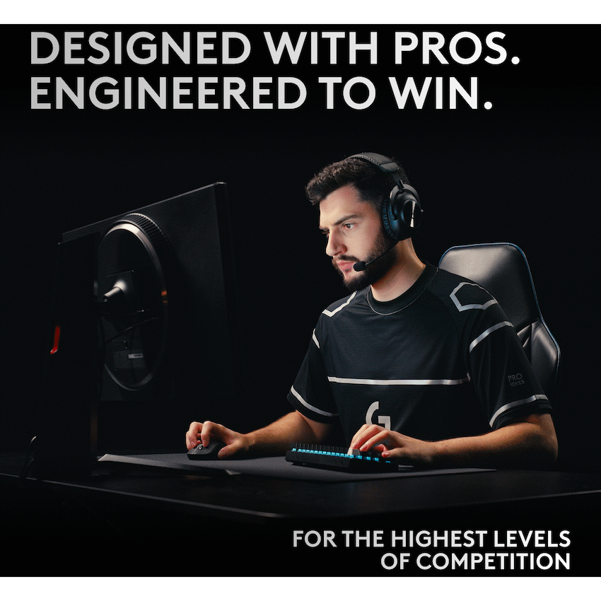 Logitech(R) G PRO X 60 Lightspeed Gaming Keyboard - Black