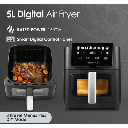 Elektra 5L Digital Air Fryer