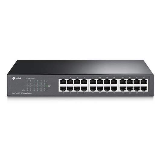 TP-Link TL-SF1024D 24-Port 10/100Mbps Desktop/Rackmount Switch