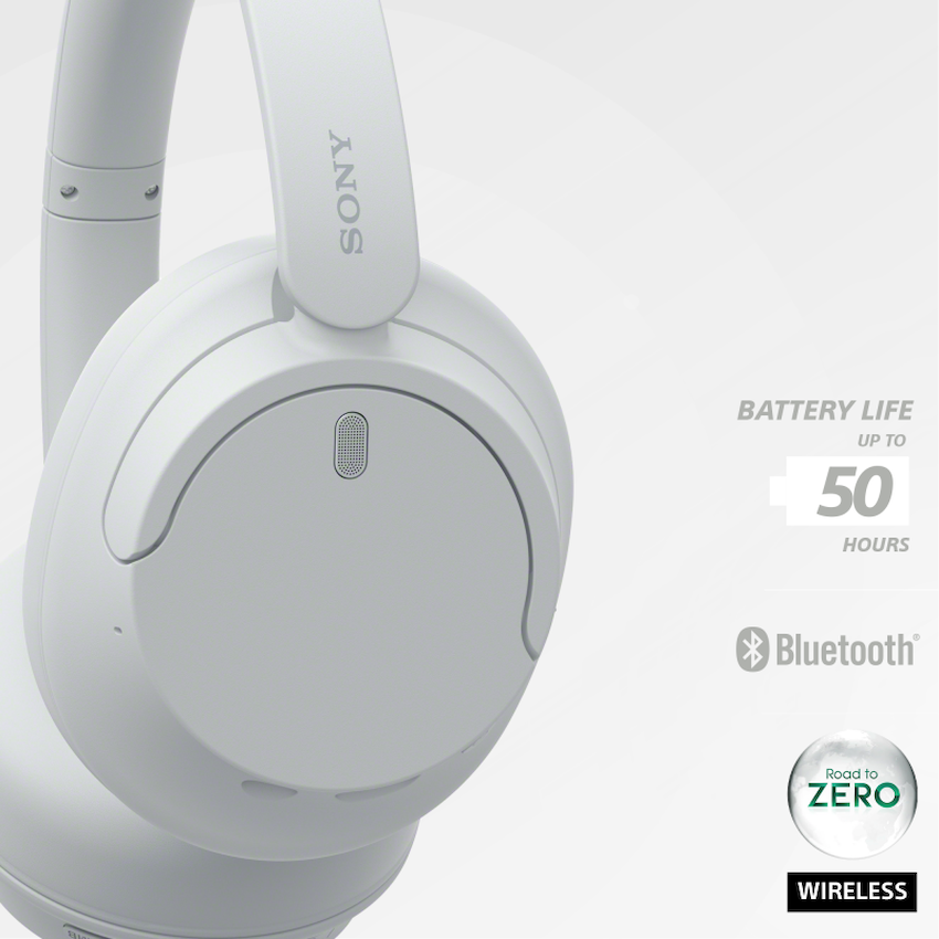 Sony WH-CH720 (White) Noise-Cancelling Over-Ear Headphones