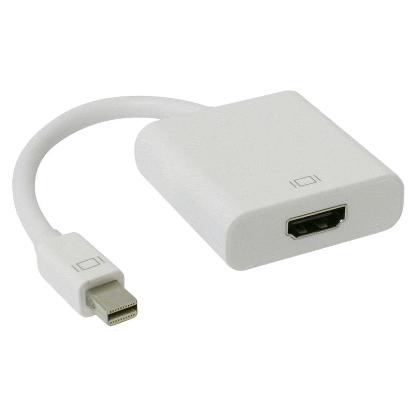 Volkano MiniPort Series Mini DisplayPort to 4K HDMI Converter 10cm - White