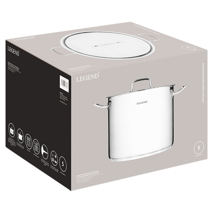 Legend Prof Chef 13lt Stockpot ( Order in Qty of 1)