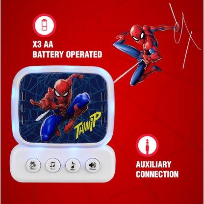 Marvel Spider-Man Mini Karaoke Machine With Belt Hook
