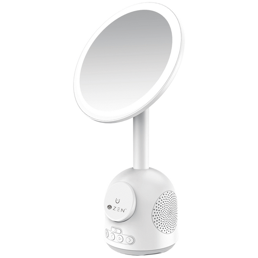 ZEN Unify Series Wireless Phone Charger with Bluetooth Speaker - White