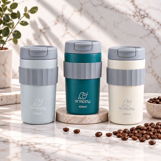 Snappy Grip Thermal Tumbler 450ml Cloud ( Order in Qty of 6)