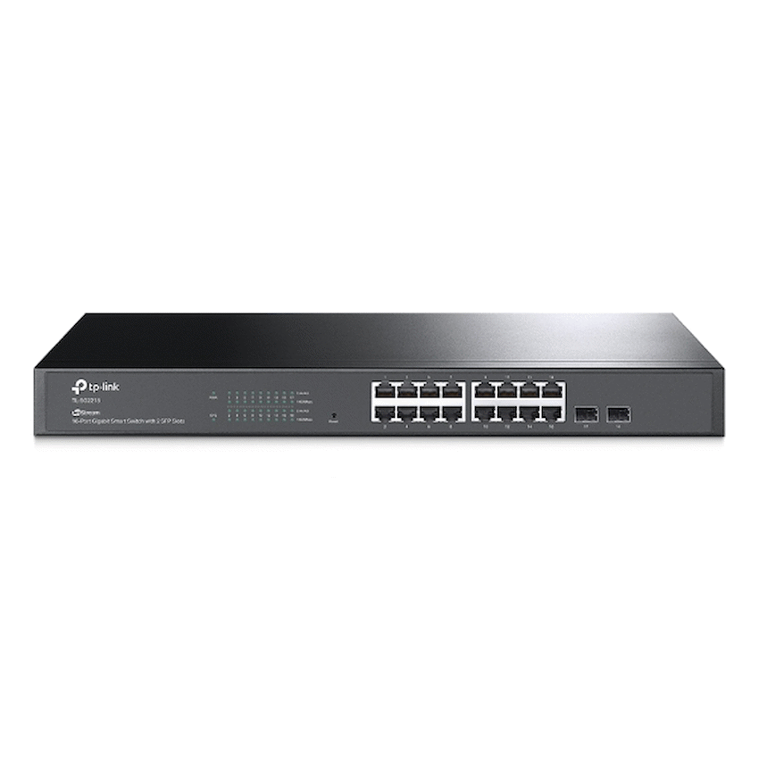 TP-Link SG2218 JetStream 16-Port Gigabit Smart Switch with 2 SFP Slots