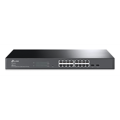 TP-Link SG2218 JetStream 16-Port Gigabit Smart Switch with 2 SFP Slots