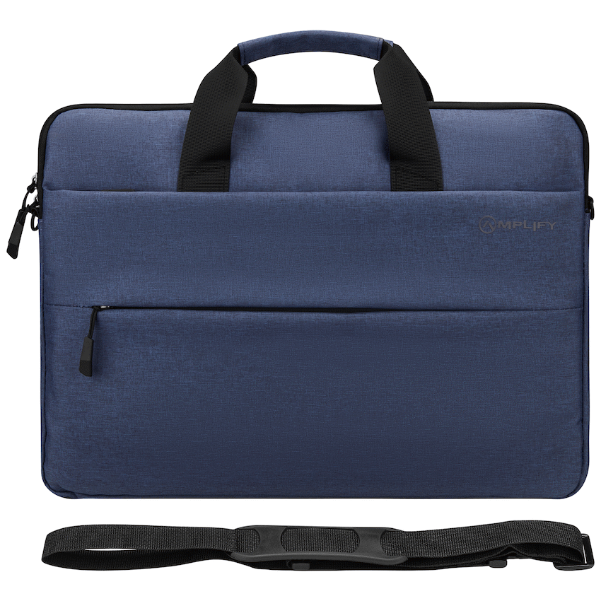 Amplify Cuba 15.6" Laptop Shoulder Bag Navy