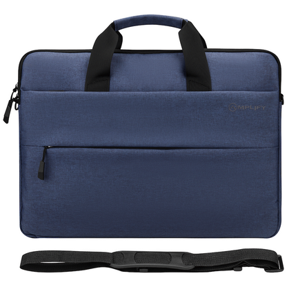 Amplify Cuba 15.6" Laptop Shoulder Bag Navy