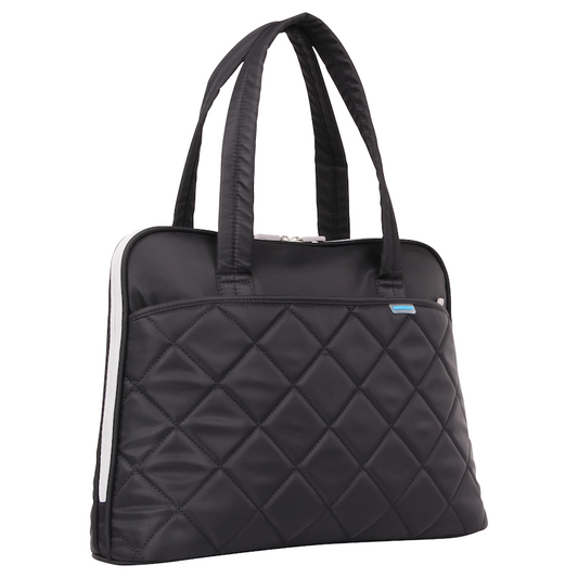 Kingsons 15.6" Shoulder Laptop Bag - Black - Ladies in Fashion