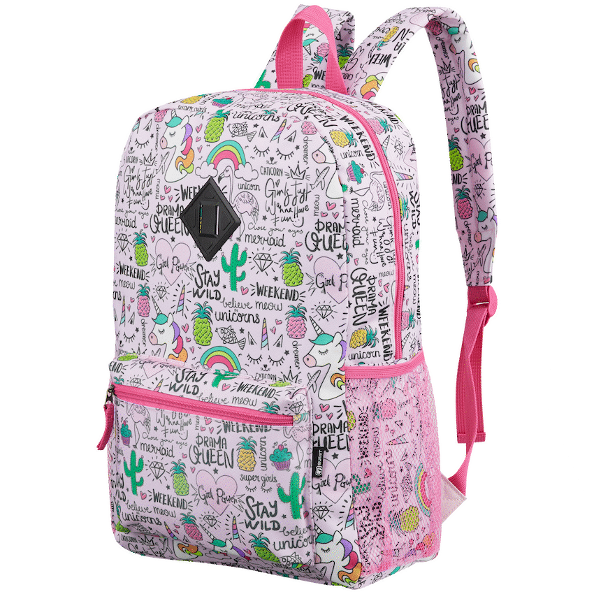 Quest Unicorn Weekend 4-Piece BTS Backpack Combo - Pink