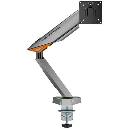 Volkano Gaming Void Series- Single Arm Full Motion Monitor mount - RGB - GR
