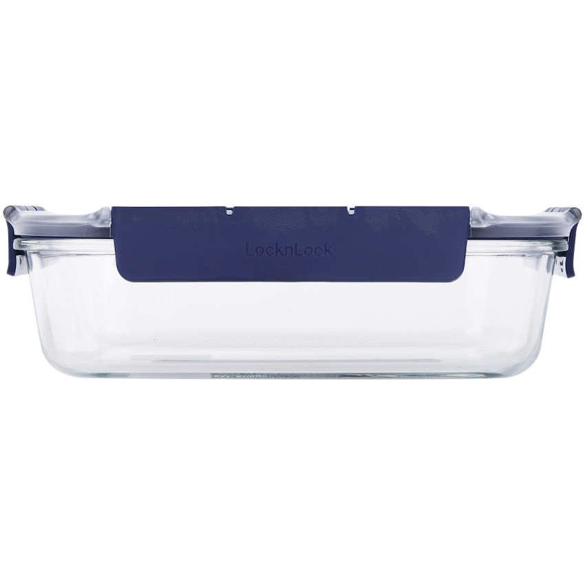 LocknLock Top Class Glass rect 1.6lt ( Order in Qty of 2)